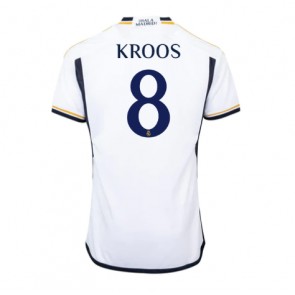 Lacne Muži Futbalové dres Real Madrid Toni Kroos #8 2023-24 Krátky Rukáv - Domáci